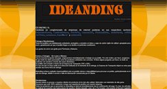 Desktop Screenshot of ideanding.com