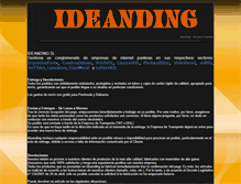 Tablet Screenshot of ideanding.com